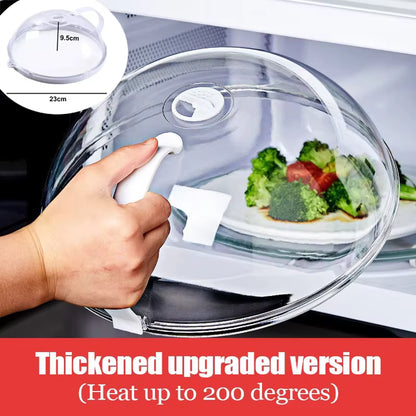 Microwave Splash Cover High Temperature Resistant Cover Steam