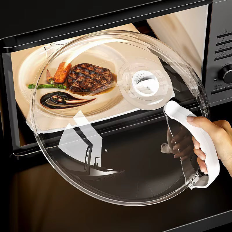 Microwave Splash Cover High Temperature Resistant Cover Steam