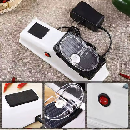 Electric Knife Sharpener with Precision Grinding
